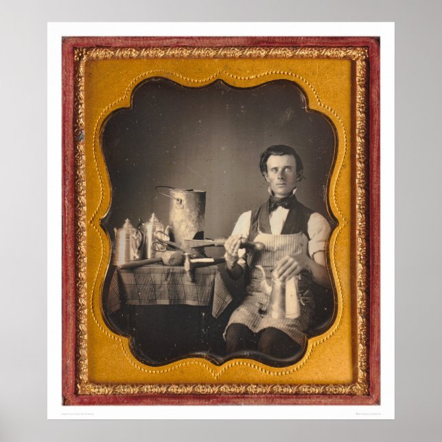 Occupational portrait of a tinsmith... (40027) poster (Front)