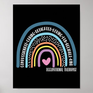 Occupational Therapist Compassionate Caring Poster