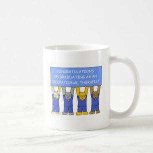 Occupational therapist graduate congratulations. coffee mug