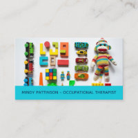 Occupational Therapist Kids Toys Photograph Blue