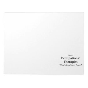 Occupational Therapist Notepad