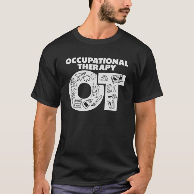 Occupational Therapist OT Therapy Pediatric Curati T-Shirt (Front)