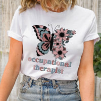Occupational Therapist Personalized Boho Butterfly