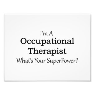 Occupational Therapist Photo Print