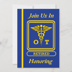 Occupational Therapist Retirement Invitation