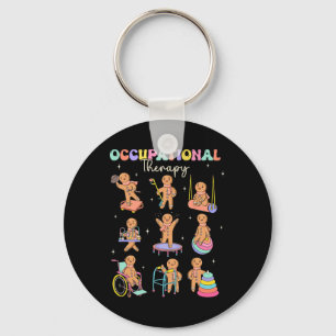 Occupational Therapists Always Make The Nice List Keychain
