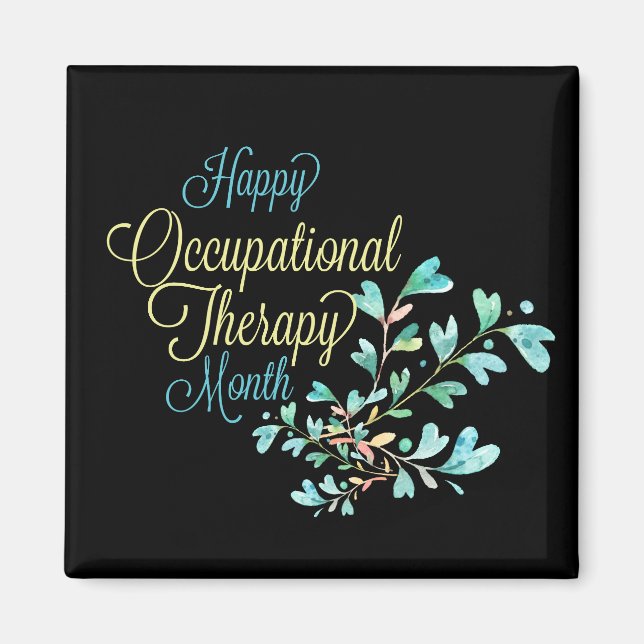 Occupational TherapiyMonth Gift Magnet (Front)