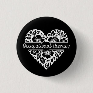 Occupational Therapy 1 Inch Round Button