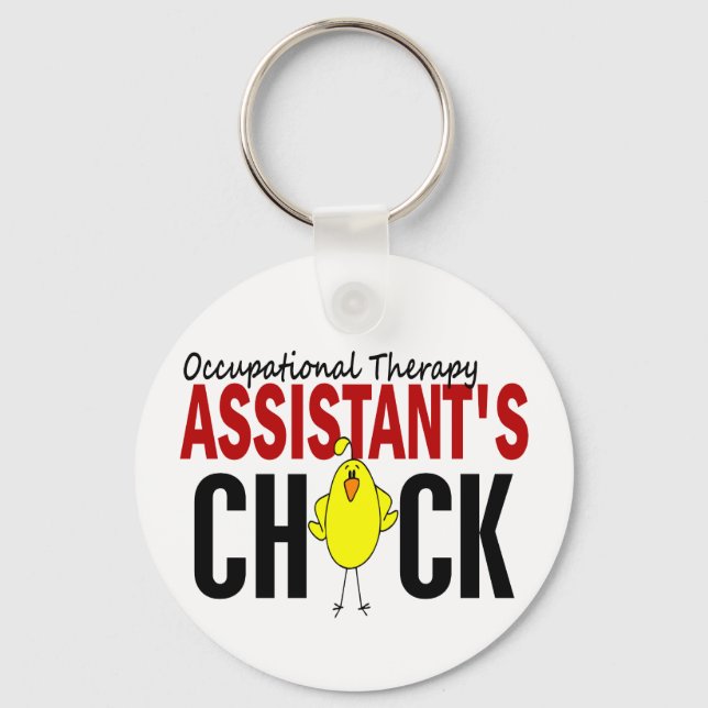 OCCUPATIONAL THERAPY ASSISTANT’S CHICK KEYCHAIN (Front)