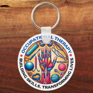 Occupational Therapy Building Skills Keychain