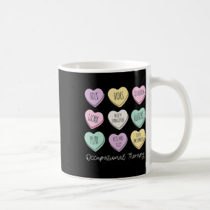Occupational Therapy Conversation Hearts Valentine Coffee Mug