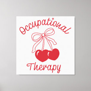 Occupational Therapy COTA Therapist Canvas Print