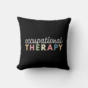 Occupational Therapy COTA Therapist Throw Pillow