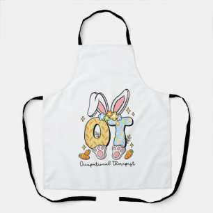 Occupational Therapy Easter Bunny OT OTA Spring Ot Apron