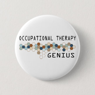 Occupational Therapy Genius 2 Inch Round Button