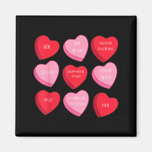Occupational Therapy Heart Candy Valentine Day Ot  Magnet