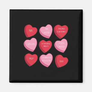 Occupational Therapy Heart Candy Valentine Day Ot Magnet