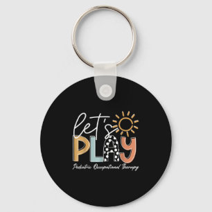 Occupational Therapy Is My Funny Jam Ot Therapist Keychain