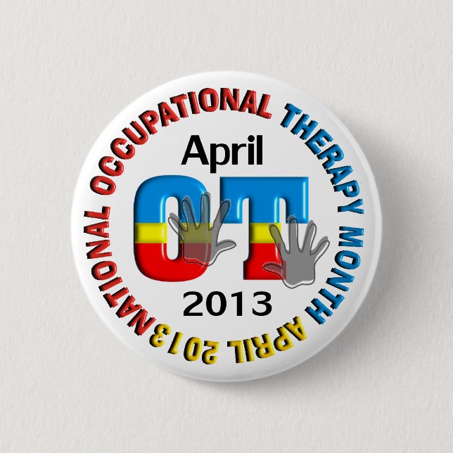 Occupational Therapy Month Buttons 2013 (Front)