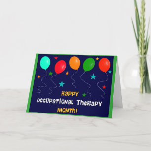 Occupational Therapy Month Card