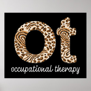 Occupational Therapy OT Cheetah Print