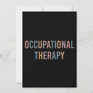 Occupational Therapy OT Future OT Card