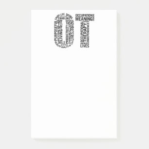Occupational Therapy OT Post-it Notes
