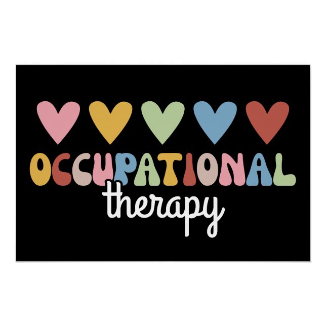 Occupational Therapy OT Professional Poster (Front)
