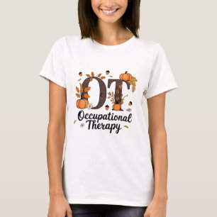 Occupational Therapy Ot Thanksgiving Apparel Co. F T-Shirt