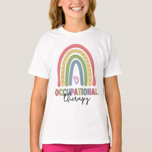 Occupational Therapy OT Therapist Rainbow T-Shirt