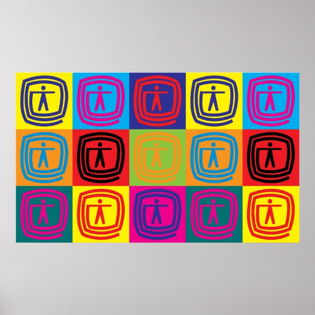 Occupational Therapy Pop Art Poster (Front)