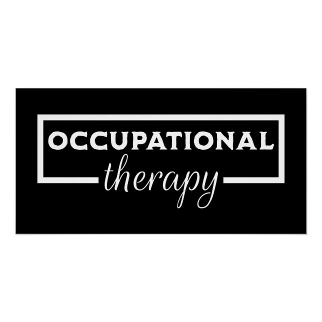 Occupational Therapy  Poster (Front)