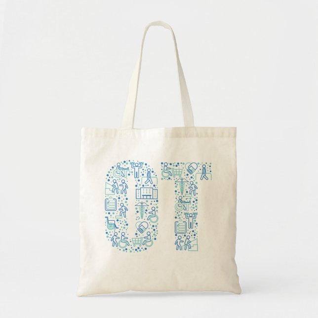 Occupational Therapy Rehabilitation OT Tote Bag (Front)