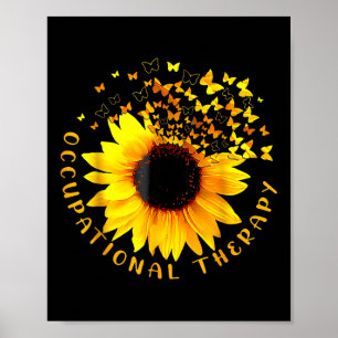 Occupational Therapy Sunflower Ot Therapist Istant Poster