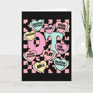 Occupational Therapy Valentine Candy Sweet Heart F Card