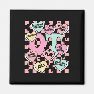 Occupational Therapy Valentine Candy Sweet Heart F Magnet