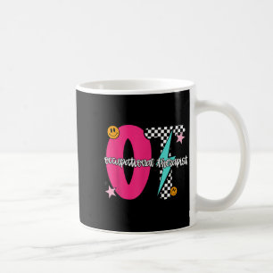 Occupational Therast Retro Checkered Ot Graduation Coffee Mug