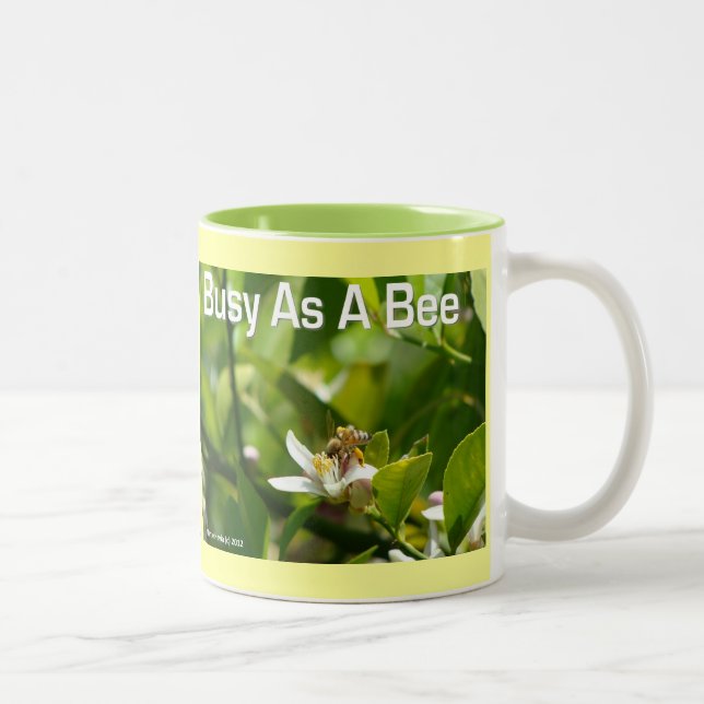 Occupé comme une abeille - Mug (Droit)