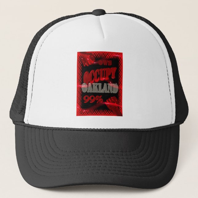 Occupez le casquette de protestation d'Oakland OWS (Devant)
