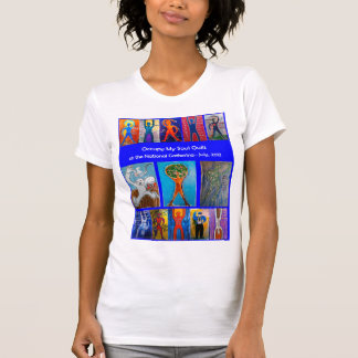 Occupez mon T-shirt sourcilleux national d'édredon