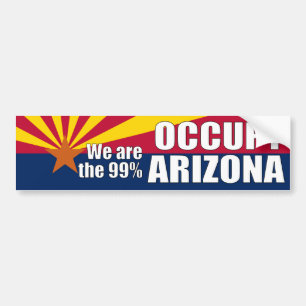 Occupy Arizona Bumper Sticker