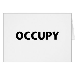 Occupy (Black on White)