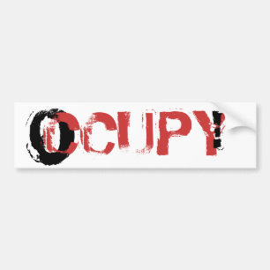 OCCUPY ! BUMPER STICKER