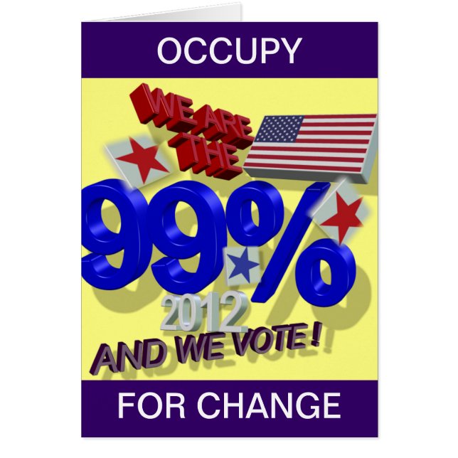 OCCUPY FOR CHANGE (Front)