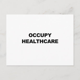 OCCUPY HEALTHCARE POSTCARD