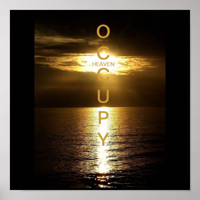 OCCUPY HEAVEN POSTER (Front)