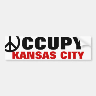 OCCUPY KANSAS CITY BUMPER STICKER