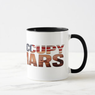 Occupy Mars Mug – Space Exploration with American 
