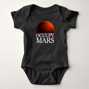 Occupy Mars Space Astronaut Baby Bodysuit