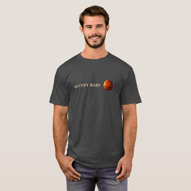 Occupy Mars T-Shirt (Front Full)